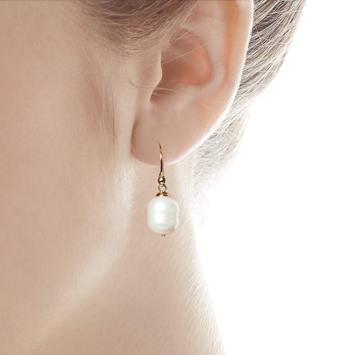 Ágora Short Golden Earrings Agora