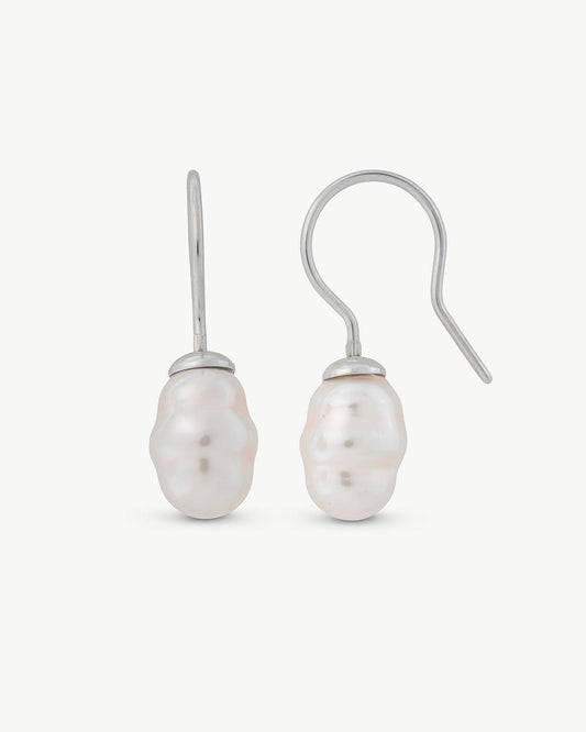 8mm Pearl Earrings Agora