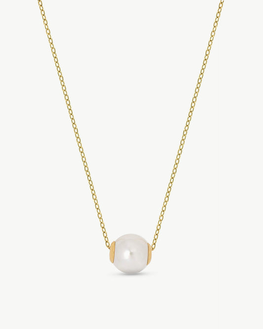 Golden Pearl Choker 12 mm. Nuada