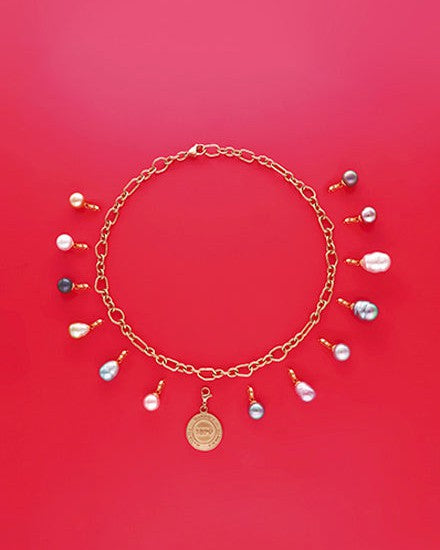 Nuage pearl charm Charm&Glow