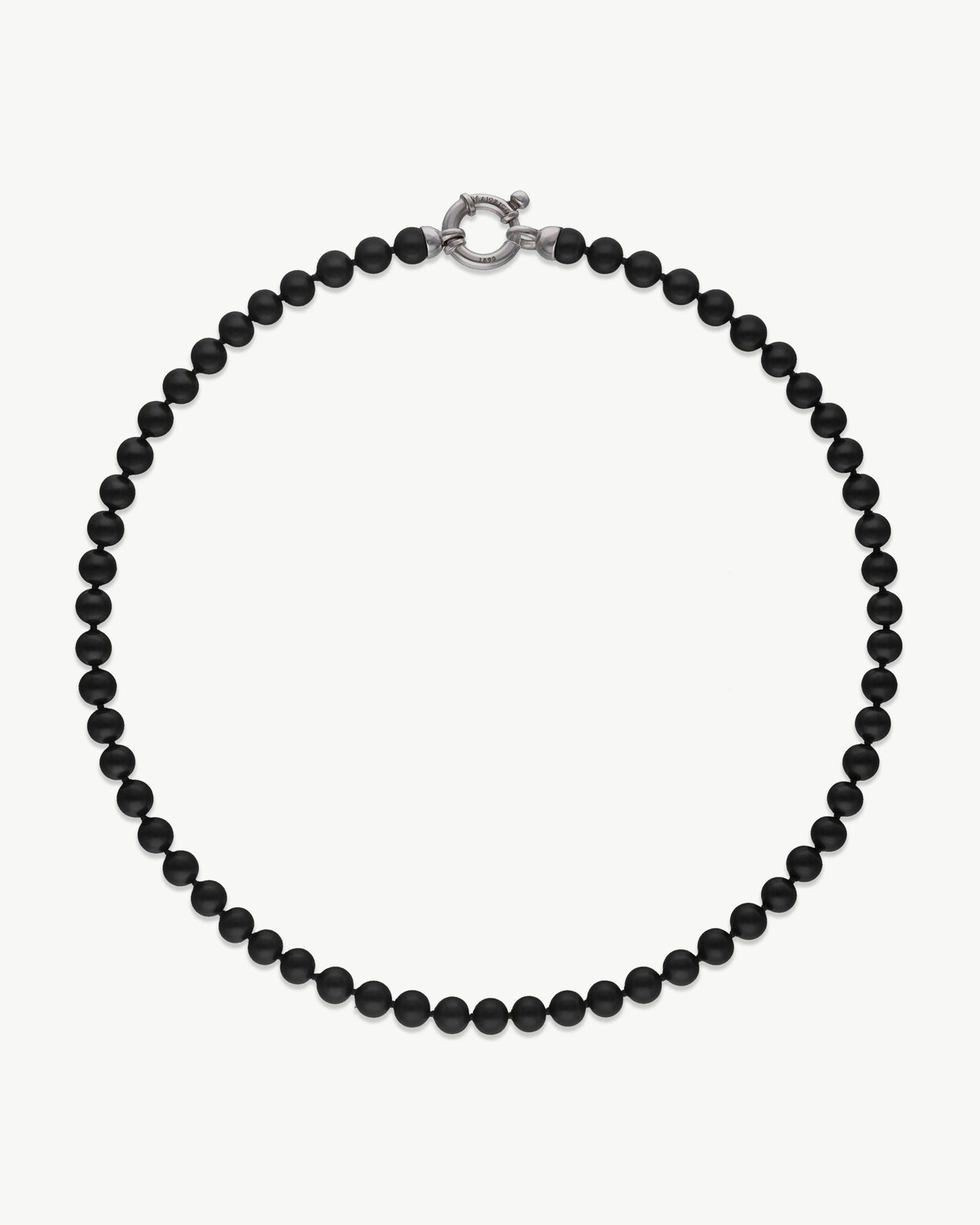 6mm Black Pearl Necklace Grace