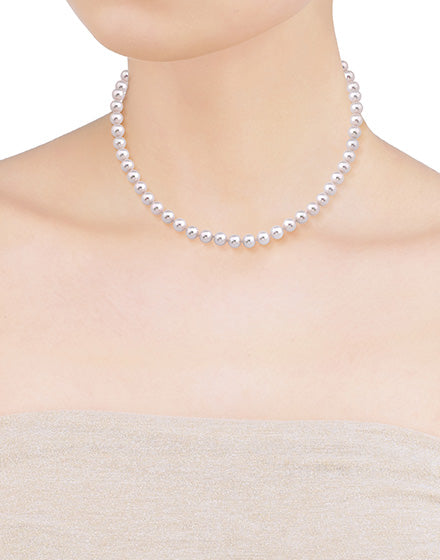 8mm Pearl Necklace Lyra