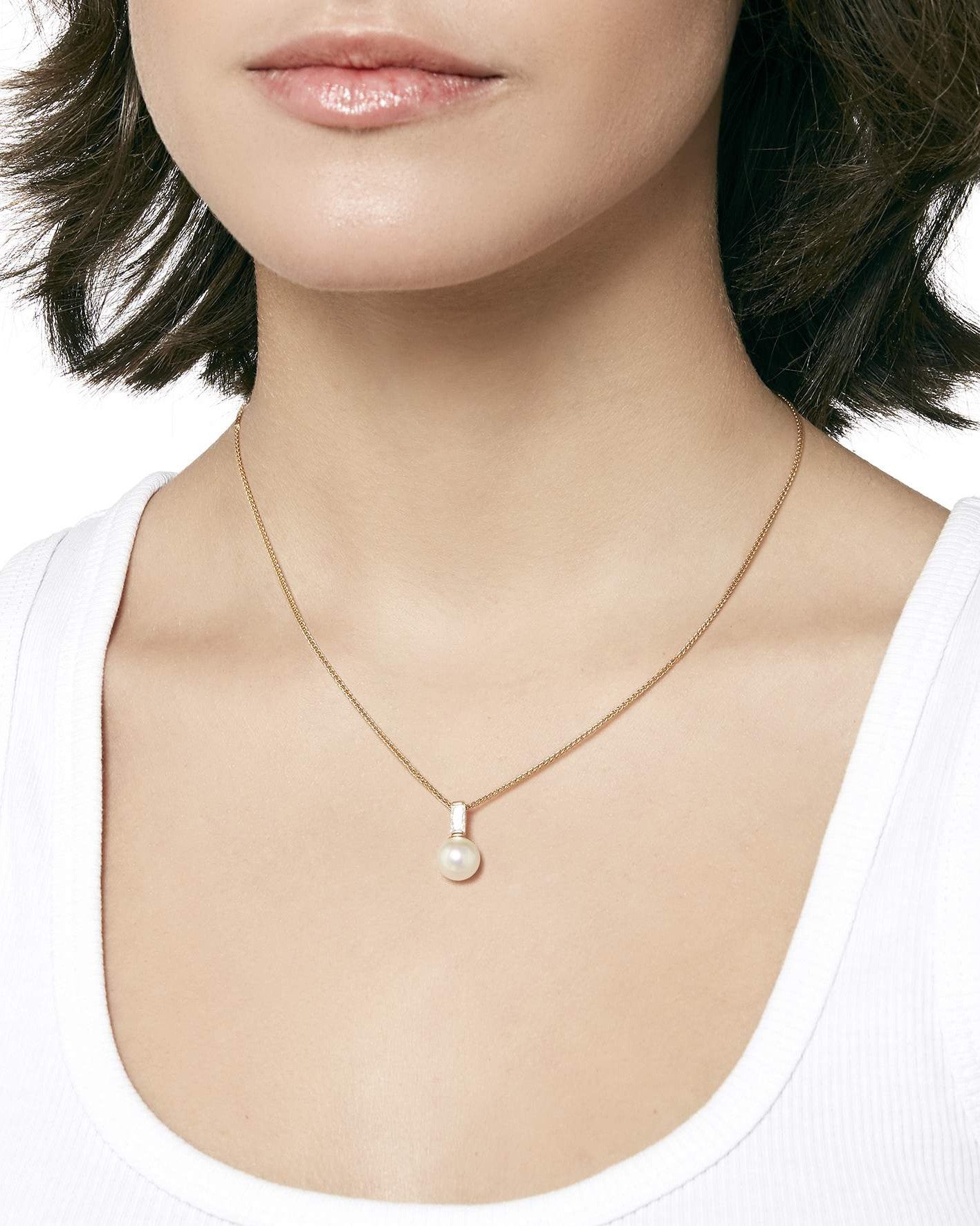 Zircon Necklace Selene