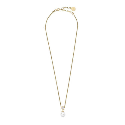 Golden Pearl Necklace Selene