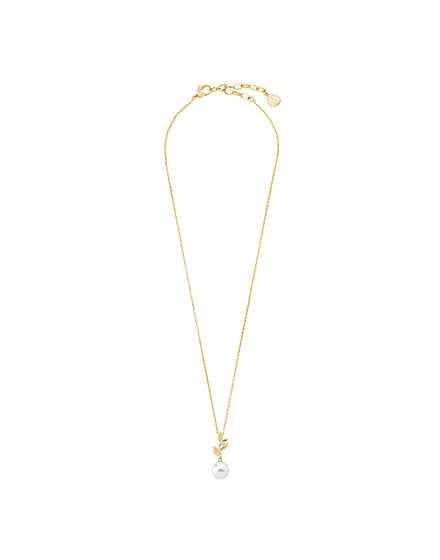 Golden Leaf Necklace Selene