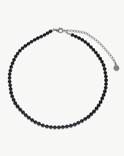 4mm Black Pearl Necklace Grace