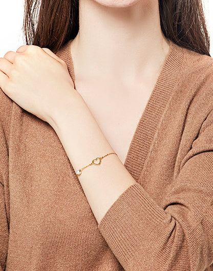 Golden Bracelet Pure Love