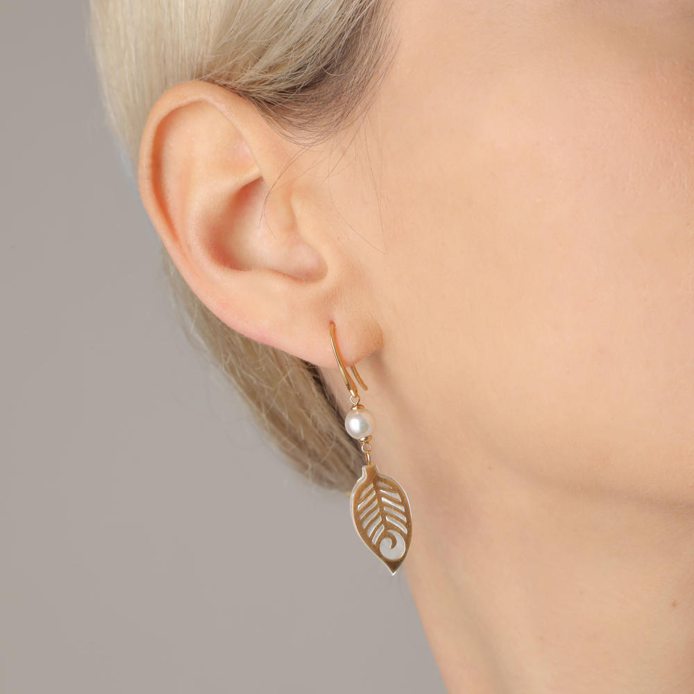 Mother of Pearl Earrings Dafne