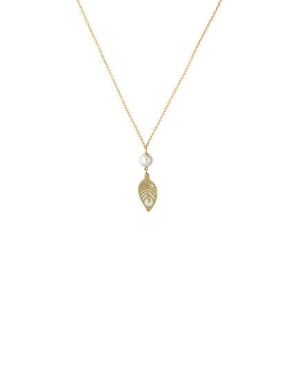 Short Mother of Pearl Necklace Dafne