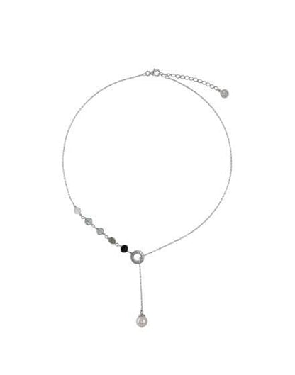 Gray necklace Algaida