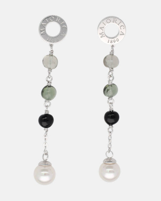 Long Gray Earrings Algaida