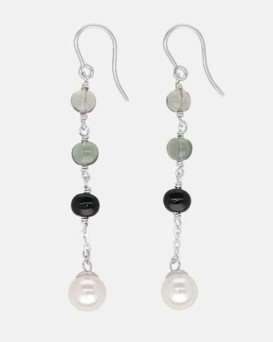 Gray Hook Earrings Algaida