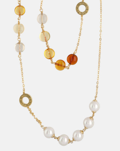 Long Amber Necklace Algaida