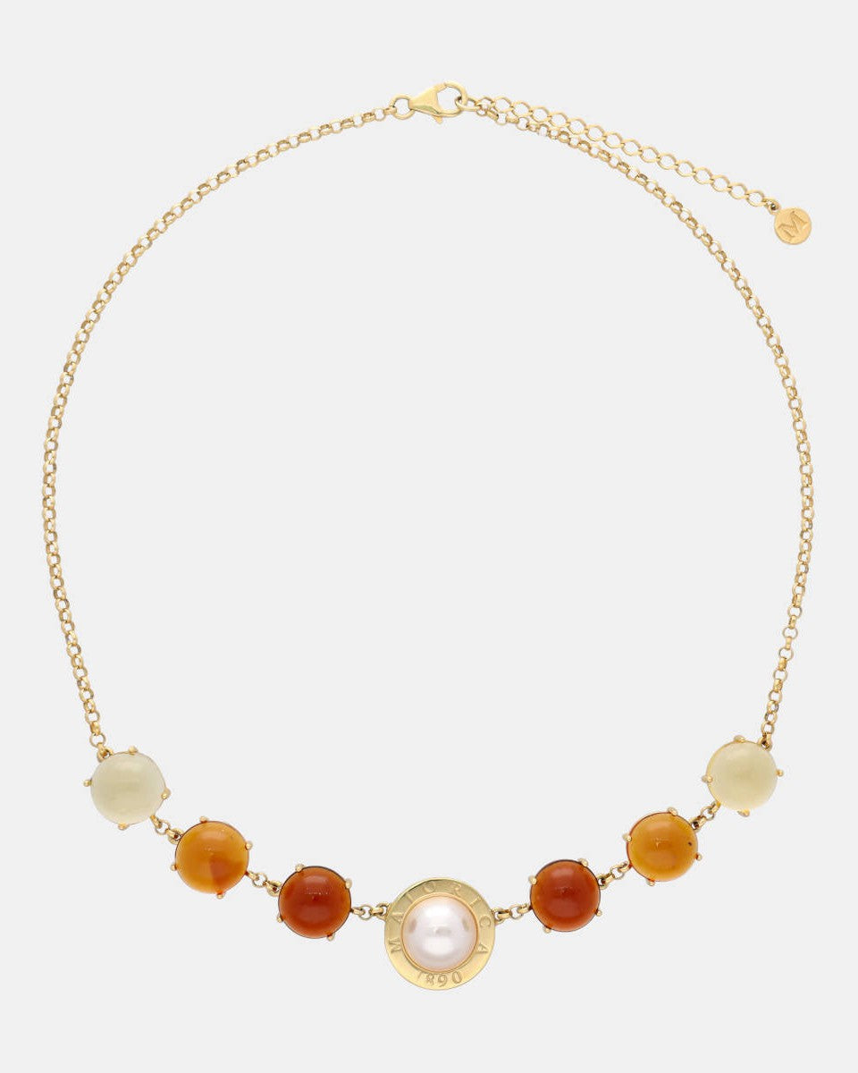 Short Amber Necklace Algaida