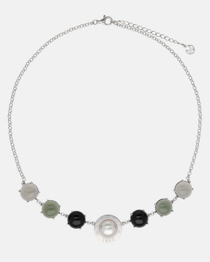 Short Gray Necklace Algaida