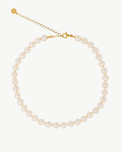 8mm Golden Pearl Necklace Ballet