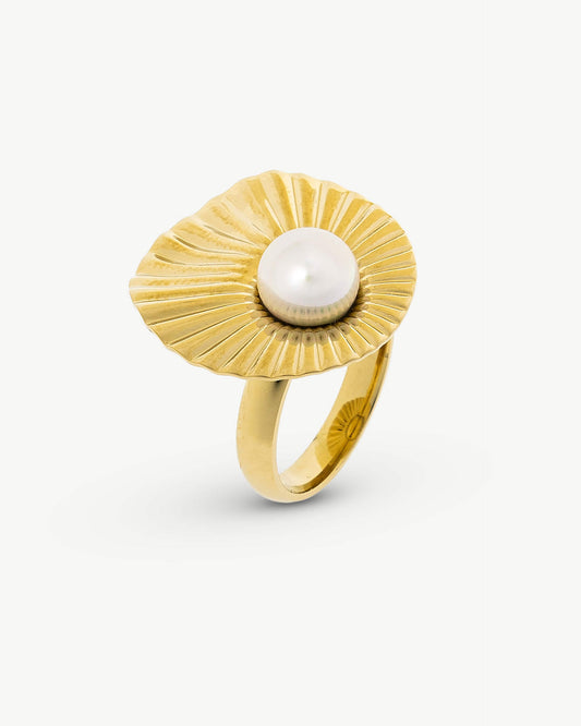 Le palm Golden Pearl Ring Le Palm