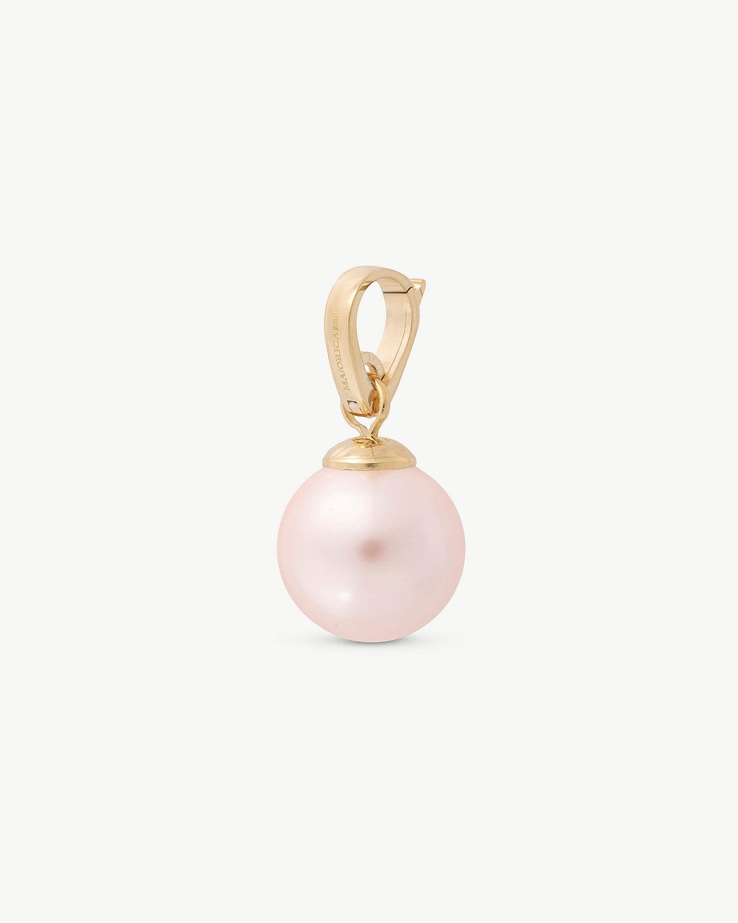 Pink v pearl charm Charm&Glow