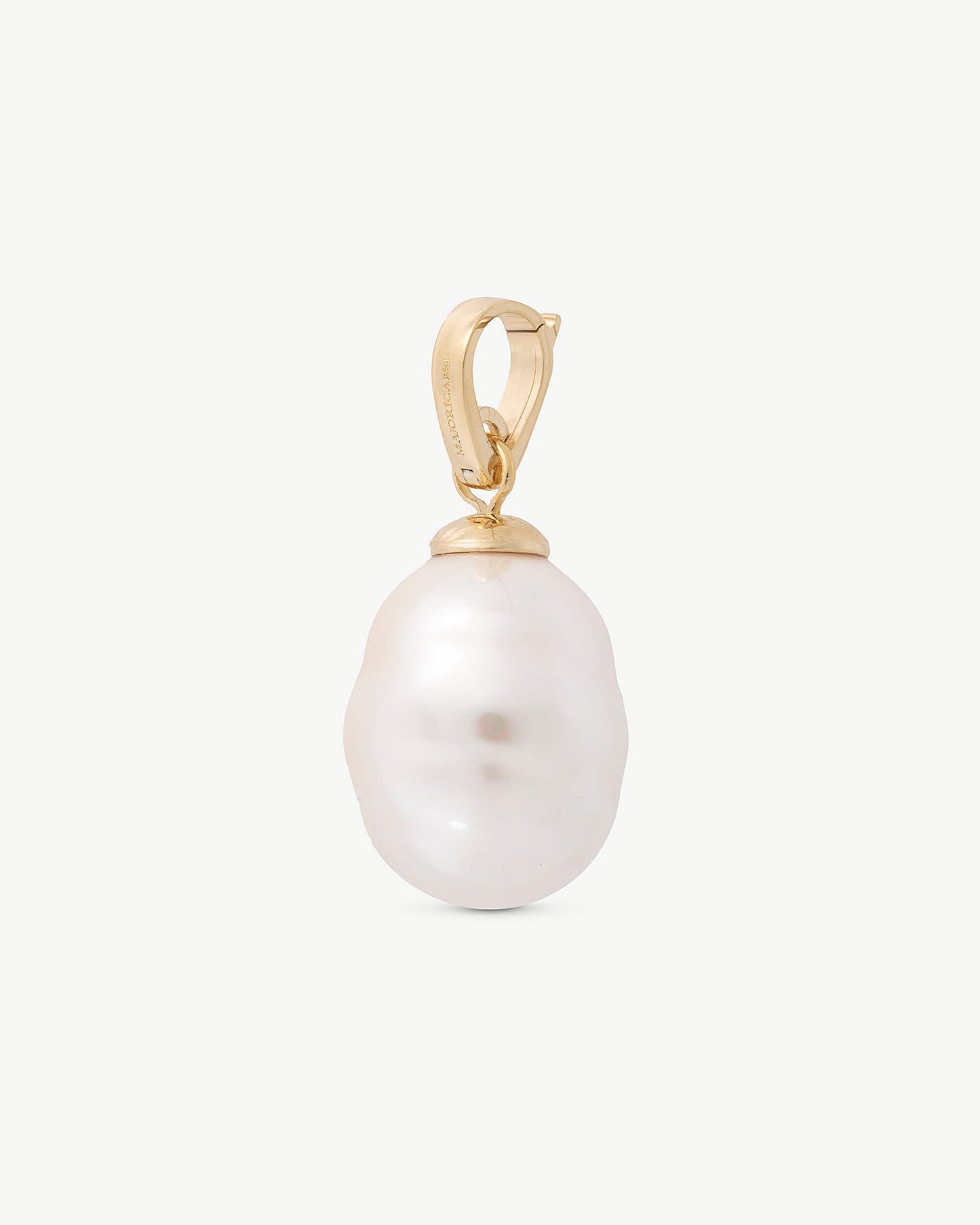 white pearl charm Charm&Glow