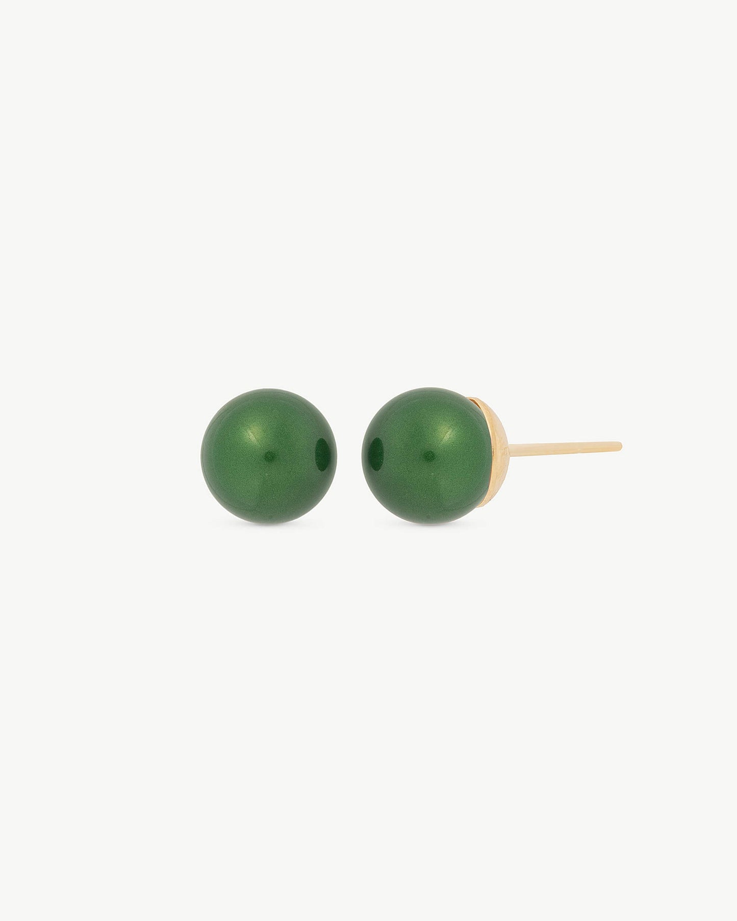 Green earrings Lyra