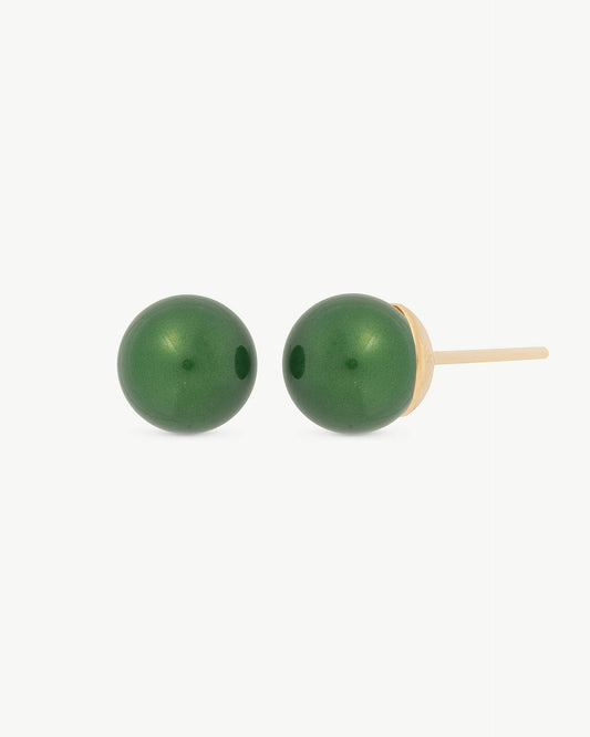 Green earrings Lyra