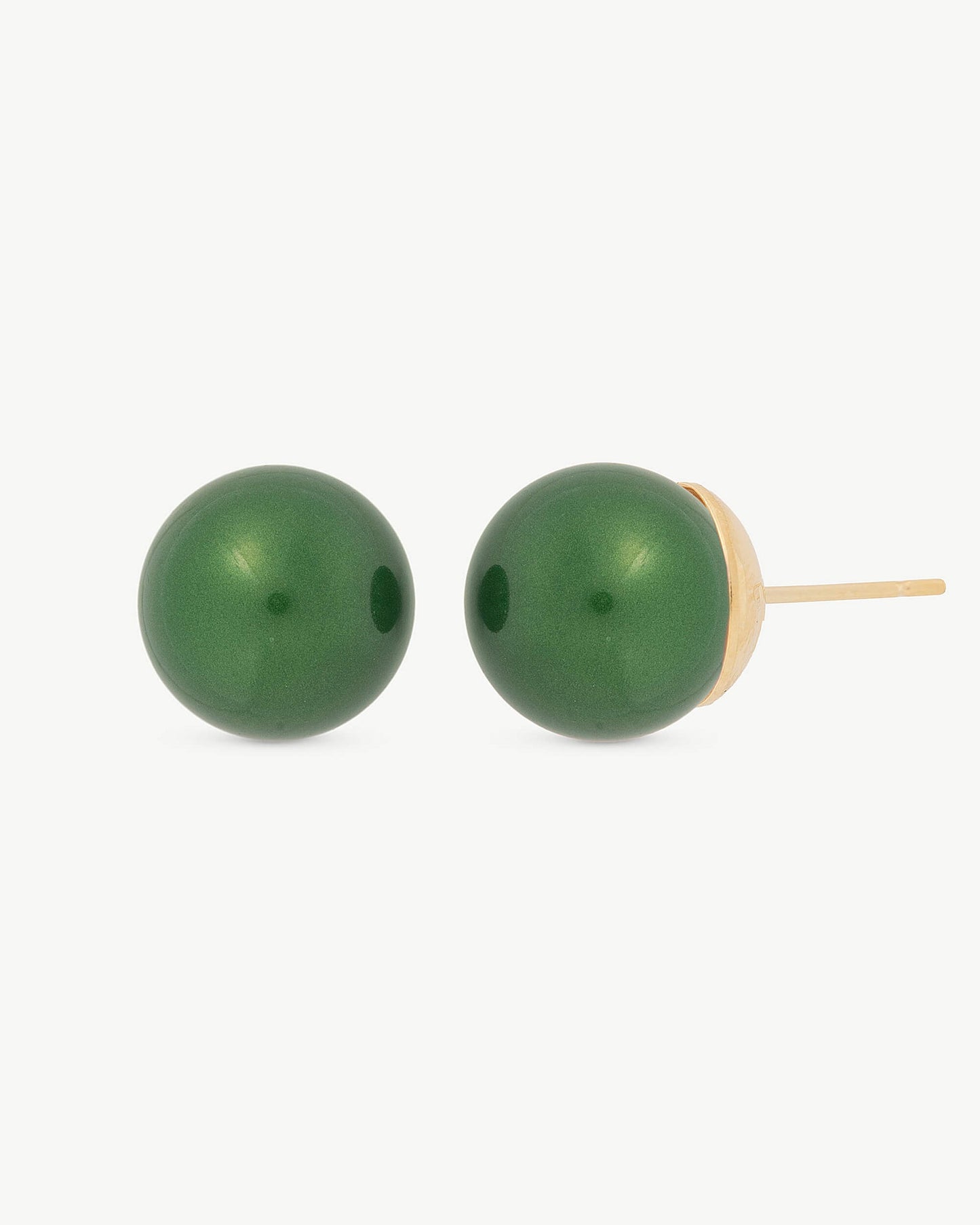 Green earrings Lyra