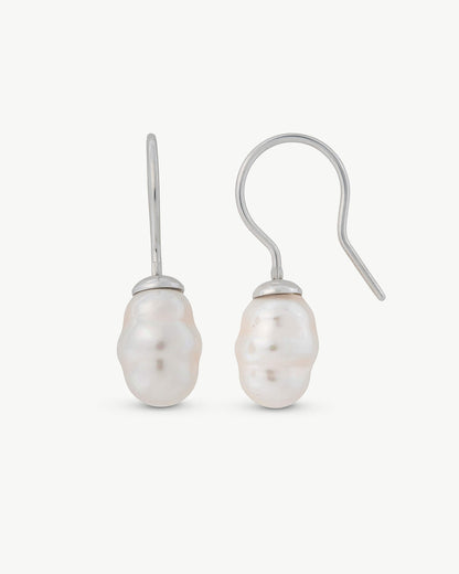 8mm Pearl Earrings Agora