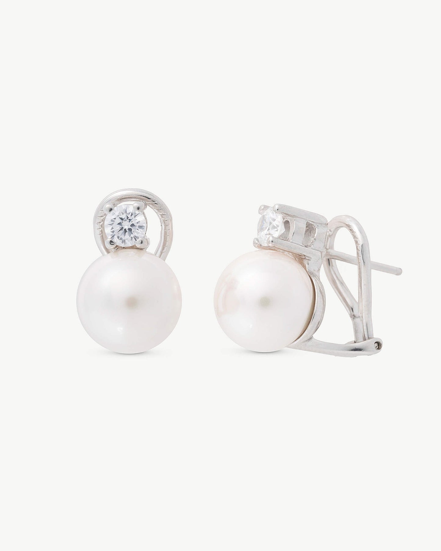 Omega Selene Clasp Earrings