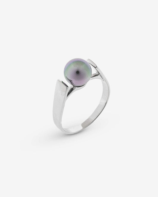 Gray Pearl Ring Nuada