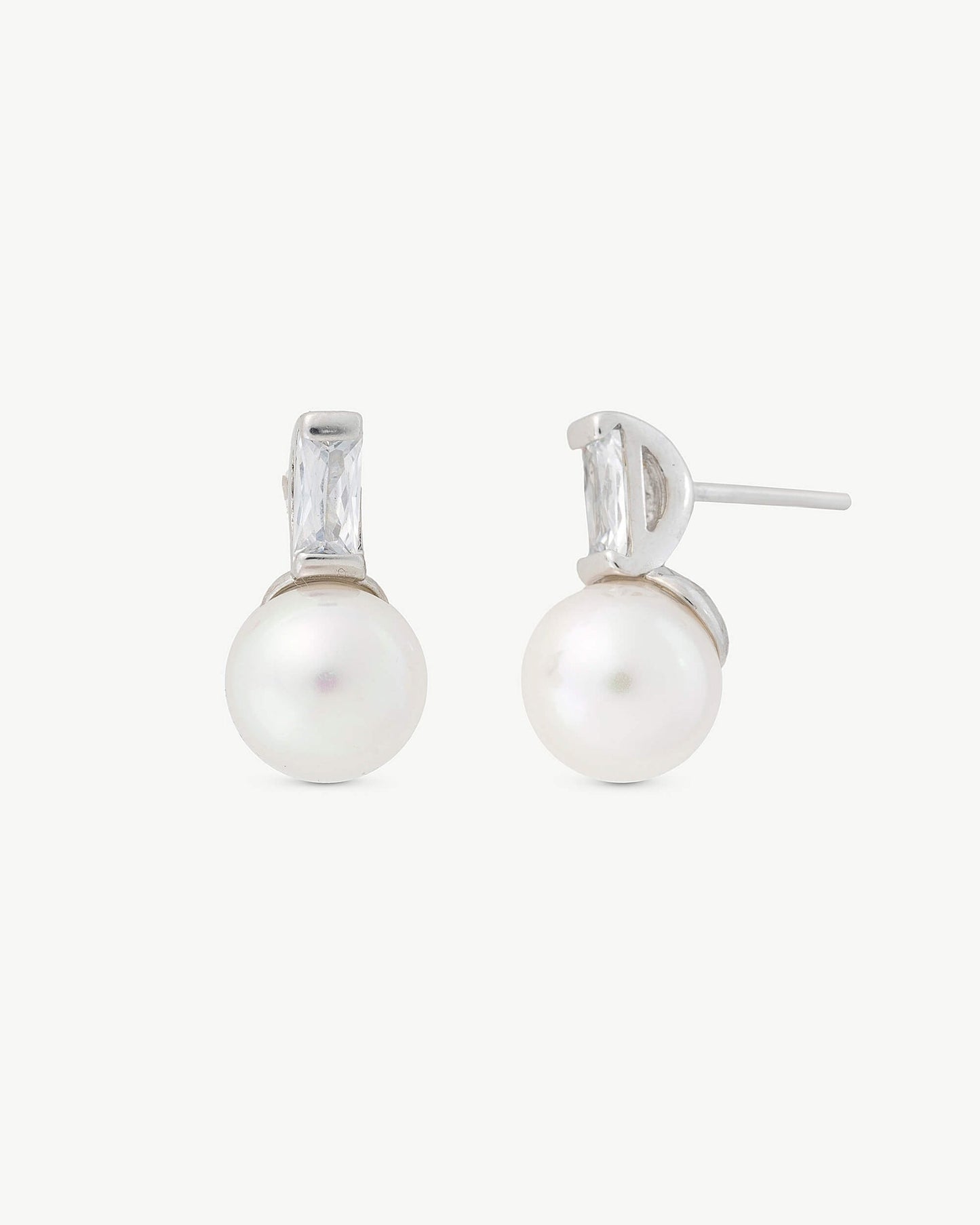 8mm Pearl Earrings Selene