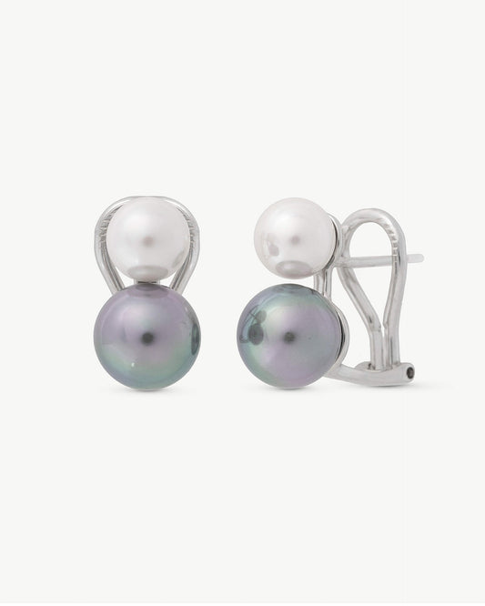 Pearl Earrings 7-9mm Multicolor Jour