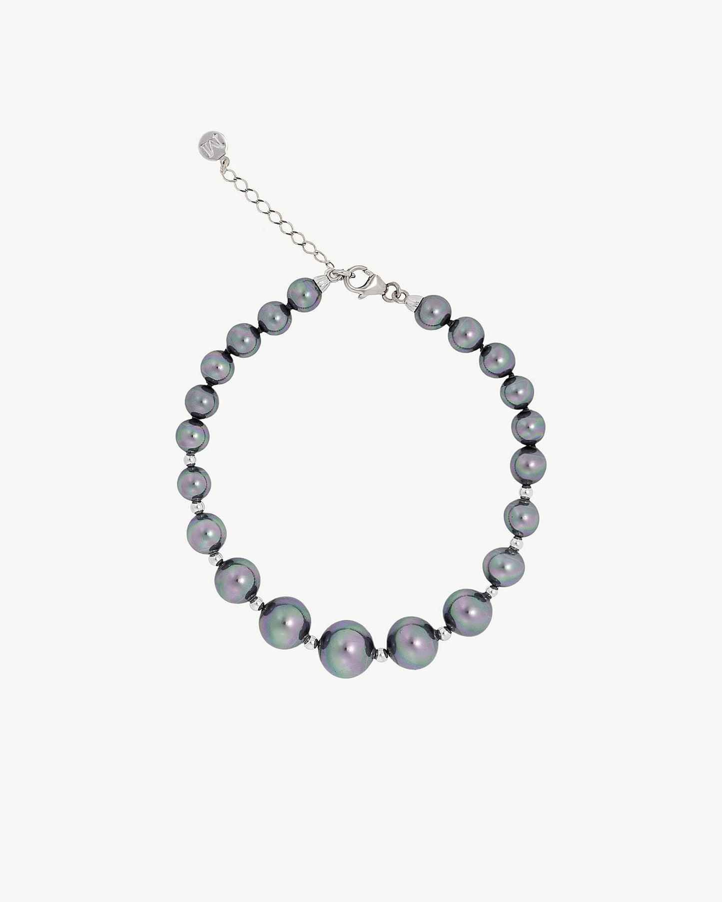 Gray bracelet Lyra