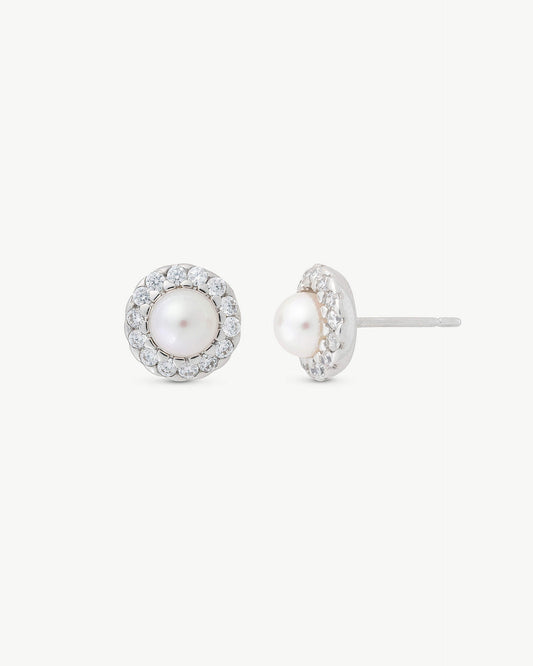 Button Earrings Cometa