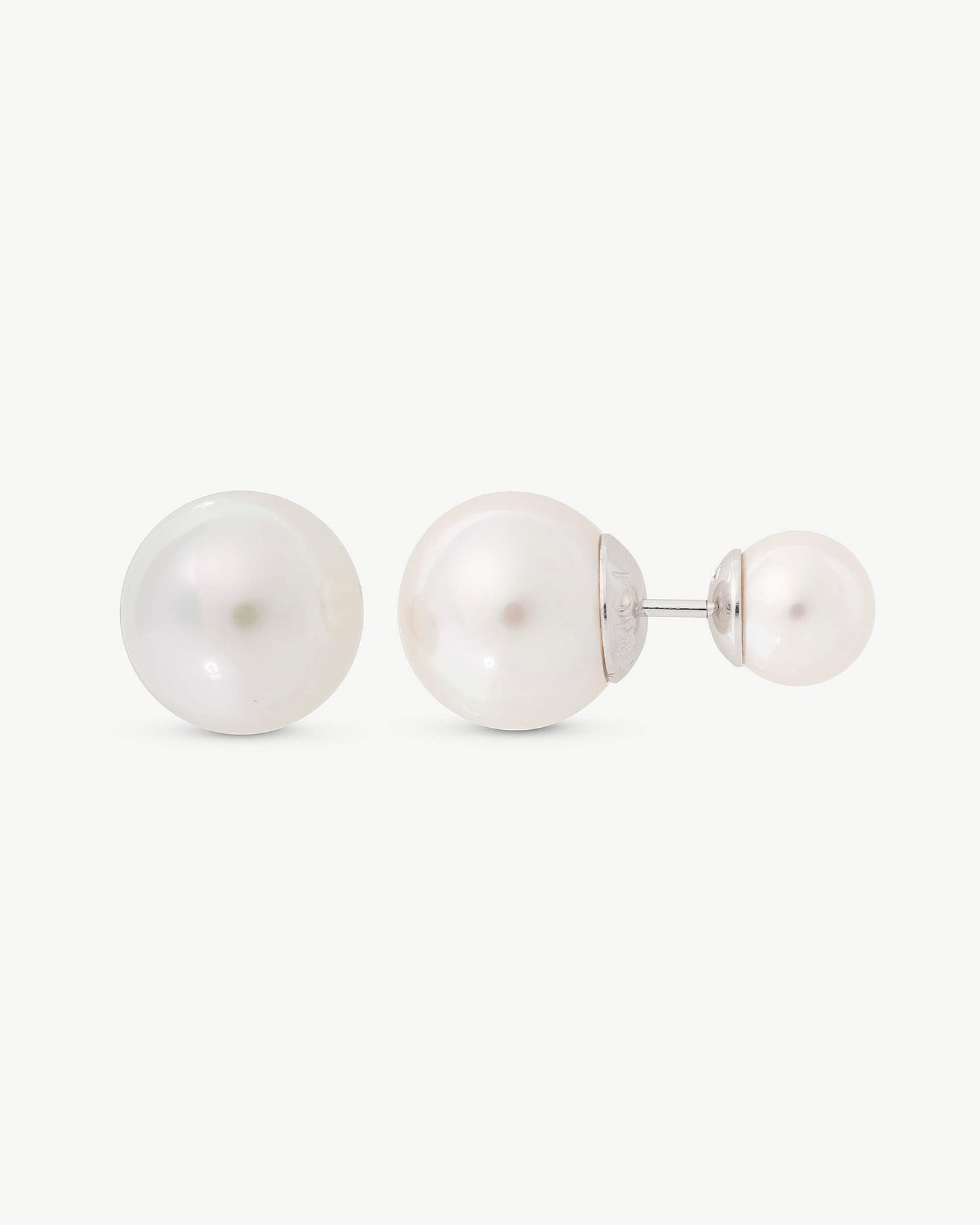 Pearl Earrings 8 and 12 mm Polar