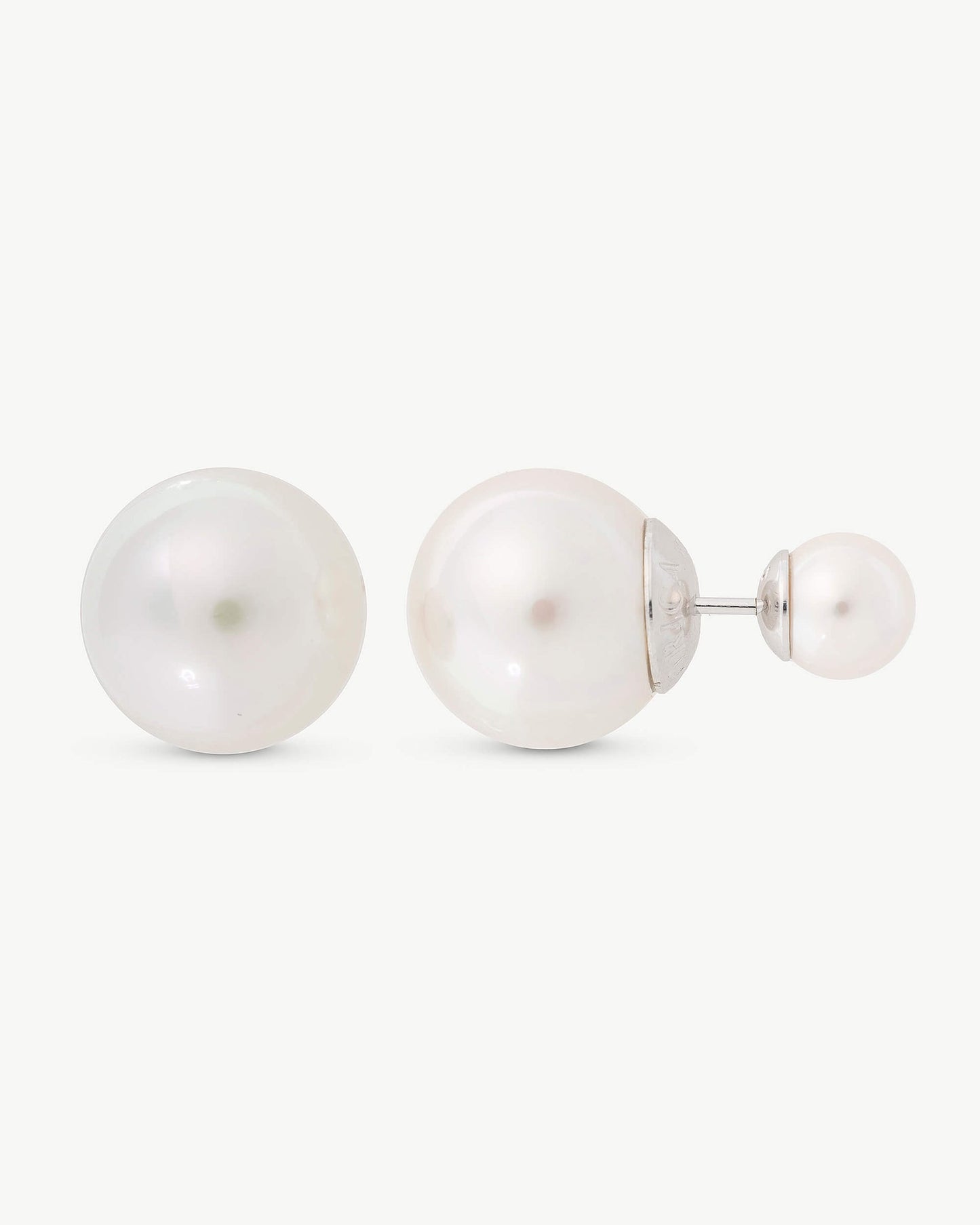 Pearl Earrings 8 and 14 mm Polar