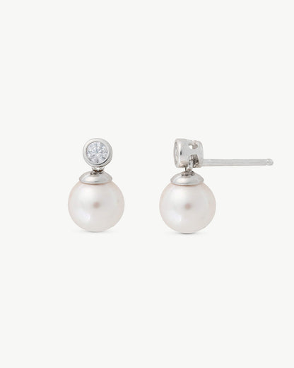 6mm Pearl Earrings Selene