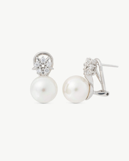 Star and Pearl Earrings Lilit