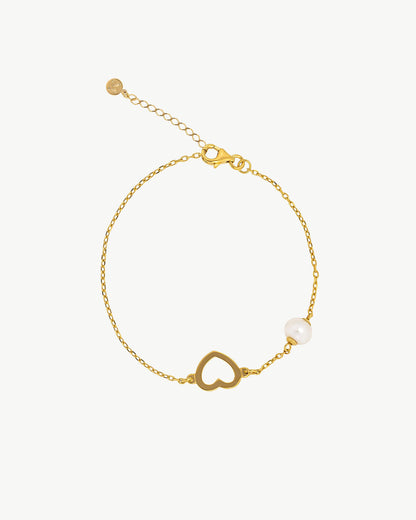 Golden Bracelet Pure Love