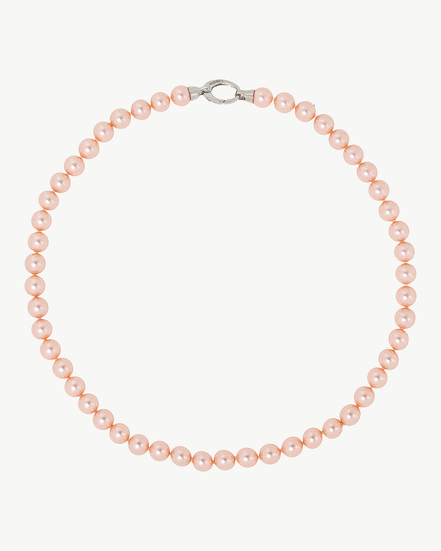 7mm Pink Pearl Necklace Lyra