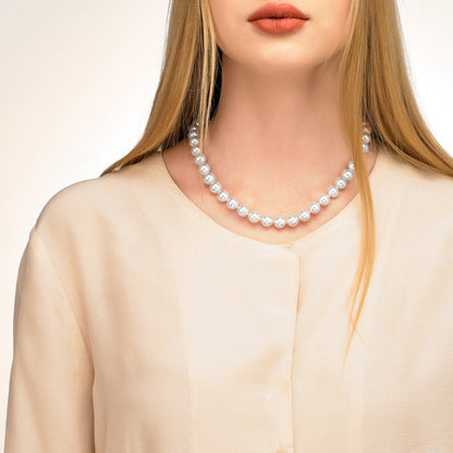 10mm Pearl Necklace Lyra