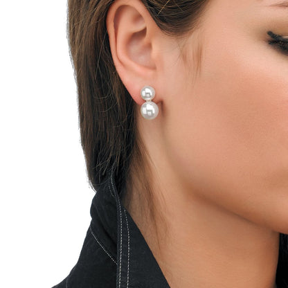 Pearl Earrings 8-10mm Jour